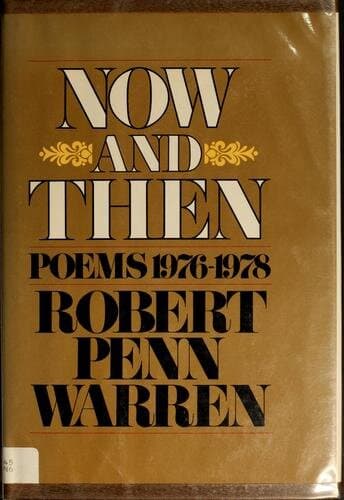 Now and Then: Poems, 1976-1978
