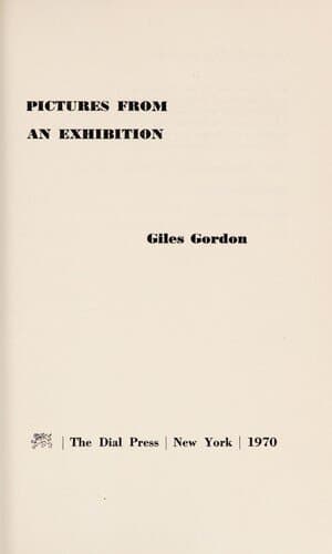 Pictures from an Exhibition