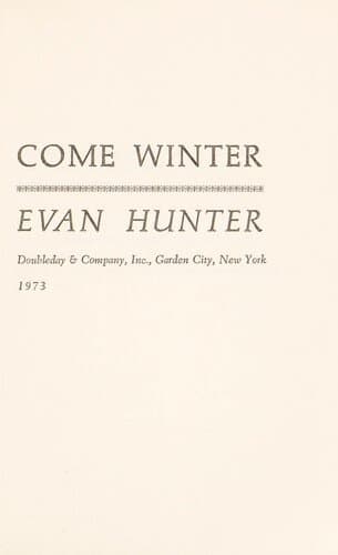 Come Winter
