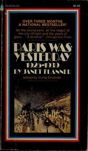 Paris was Yesterday, 1925-1939