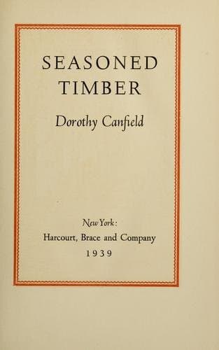 Seasoned Timber