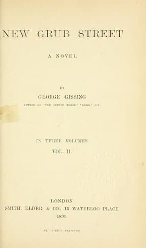 New Grub Street