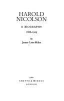 Harold Nicolson