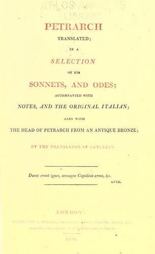 Songs and Sonnets from Laura's Lifetime