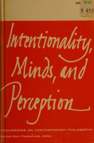 Intentionality, Minds, and Perception