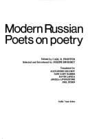 Modern Russian Poets on Poetry