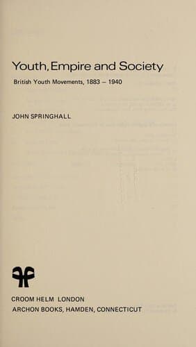 Youth, Empire, and Society