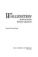 Wallenstein, His Life Narrated