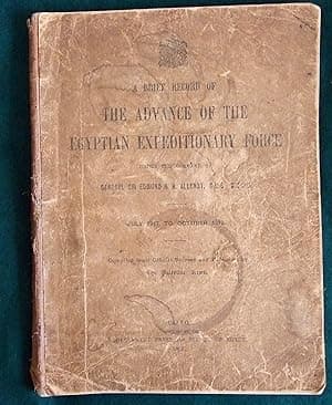 A Brief Record Of The Advance of the Egyptian Expeditionary Force Under the Command of General Sir Edmund H. H. Allenby July 1917 to October 1918.