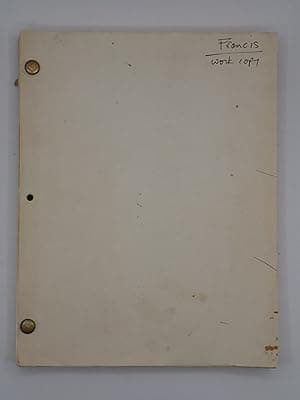 Peggy Sue Got Married: An Original Screenplay (Francis Ford Coppola's Personal Workbook)