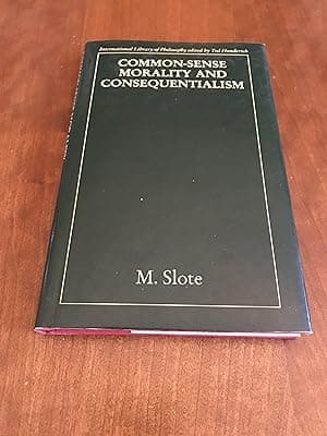 Common-sense Morality and Consequentialism