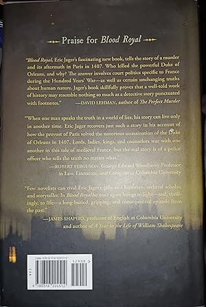 Blood Royal: A True Tale of Crime and Detection in Medieval Paris