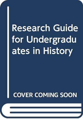 Research Guide in History