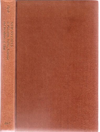New Studies in Philosophy, Politics, Economics and the History of Ideas