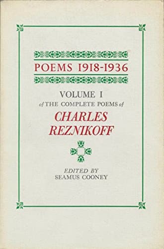 Poems, 1918-1936
