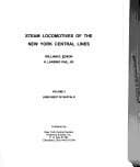 Steam Locomotives of the New York Central Lines: pt. 1. New York Central & Hudson River R.R.; pt. 2. Boston & Albany R.R