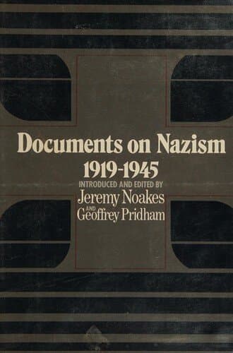 Documents on Nazism, 1919-1945