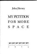My Petition for More Space