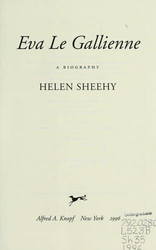 Eva Le Gallienne