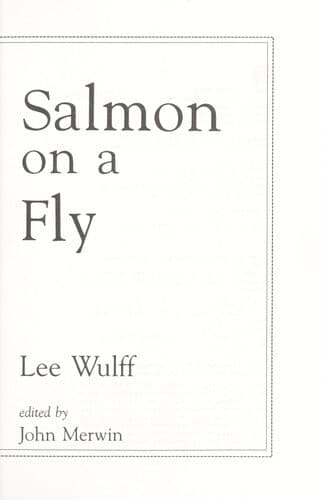 Salmon on a Fly