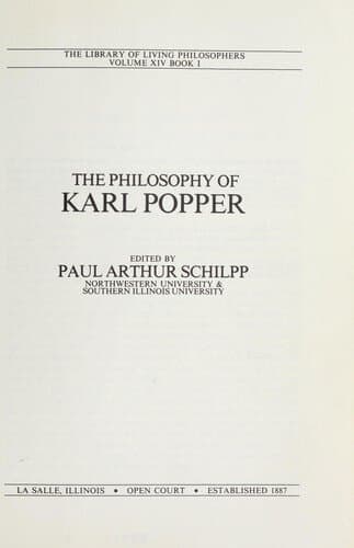 The Philosophy of Karl Popper
