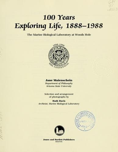 100 Years Exploring Life, 1888-1988
